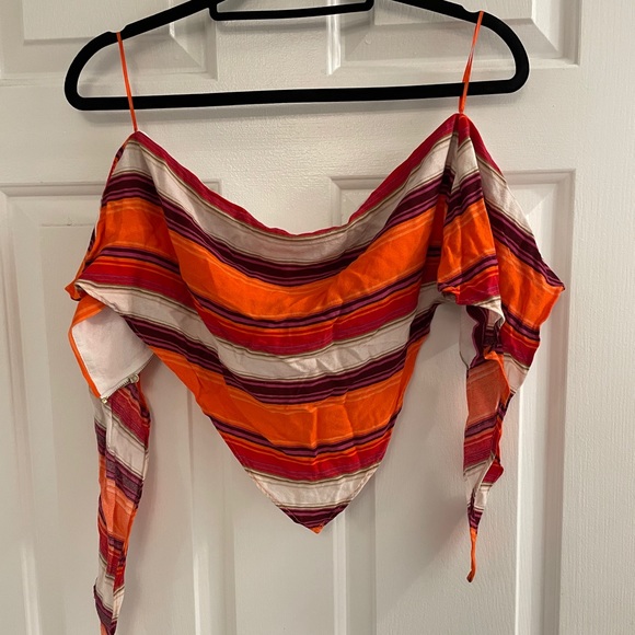 Strapless crop top - Picture 3 of 4